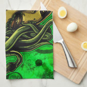 Medusa Theedoek (Quarter Fold)