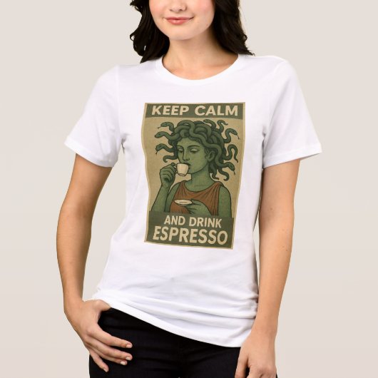 Medusa Tri-Blend Shirt (Voorkant)