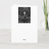 Medusa van Alice Pike Barney Bedankkaart (Achterkant)