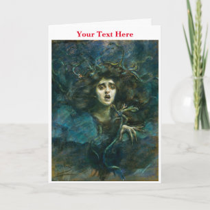 Medusa van Alice Pike Barney Bedankkaart