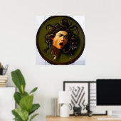 Medusa van Caravaggio - Poster (Thuiskantoor)
