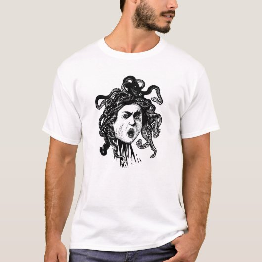 Medusa van Caravaggio T-shirt (Voorkant)