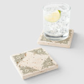 Medusa van Walter Crane Stenen Onderzetter (Zijkant)