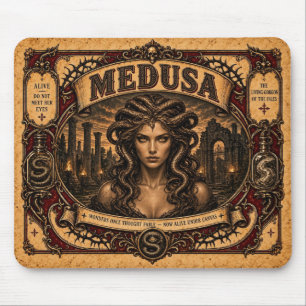 Medusa, Vintage Circus Monster Muismat