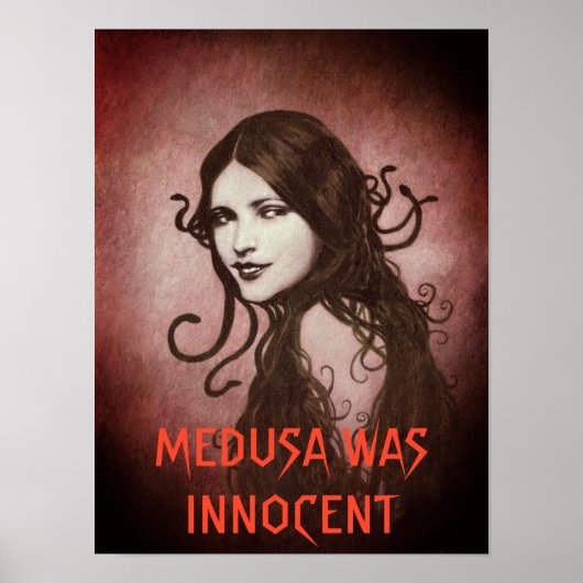  Medusa was een onschuldig Poster (Voorkant)