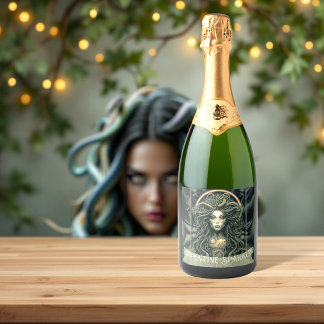 Medusa's Gaze Sparkling Wijnetiket