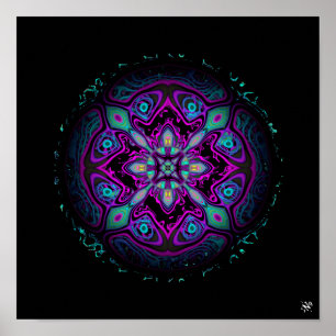 Meduza (medusa/kwallen-achtig schepsel) poster