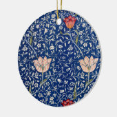 Medway-patroon (van William Morris) Keramisch Ornament (Links)