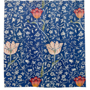 Medway Pattern (1885) van William Morris Douchegordijn