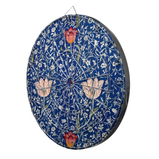 Medway Pattern (door William Morris) Dartbord (Voorkant Rechts)