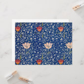 Medway Pattern (door William Morris) Kaart (Voorkant / Achterkant in situ)