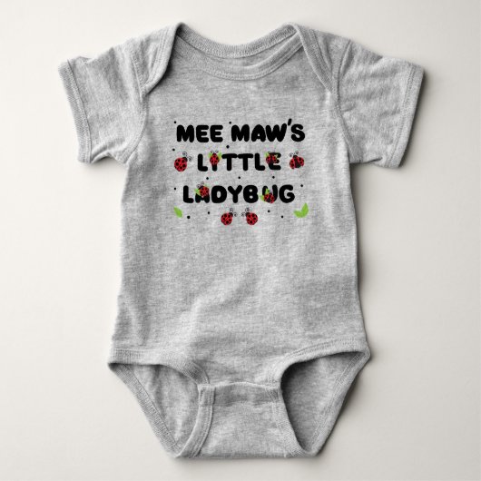 Mee Maw's Lieve Lieveheersbeestje - Schattig Romper (Voorkant)