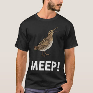Mee Mee Meme Vogel Zegt Meep Vogel Amerikaanse Bos T-shirt
