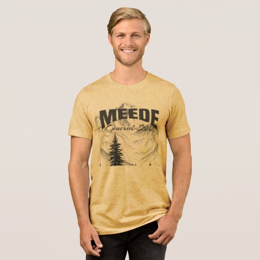 Meede Icon Tri-Blend Shirt (Voorkant volledig)