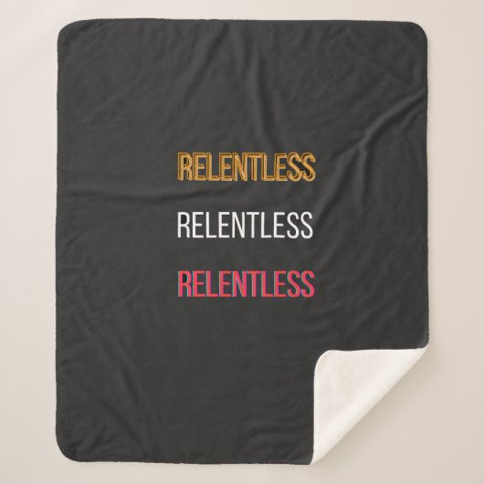 Meedogenloos T-shirt Sherpa Deken (Voorkant)
