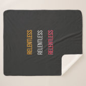 Meedogenloos T-shirt Sherpa Deken (Voorkant (horizontaal))