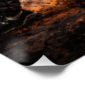 Meedogenloze Impact – Honkbal Power Swing Poster (Hoek)