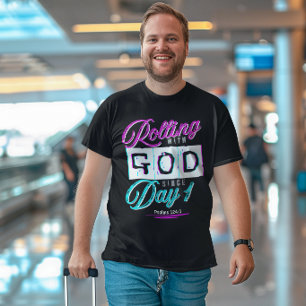 Meedraaien met God - Christelijk, Gelovigen T-shirt