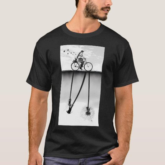 Meegaand met de stroom t-shirt (Voorkant)