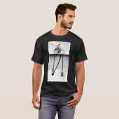 Meegaand met de stroom t-shirt (Voorkant volledig)