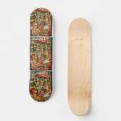 MEEGESLEEPT SKATEBOARD (Voorkant)