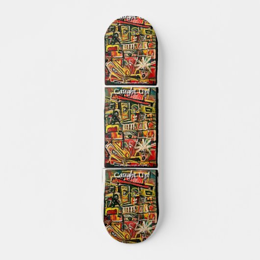 MEEGESLEEPT SKATEBOARD (Voorkant)