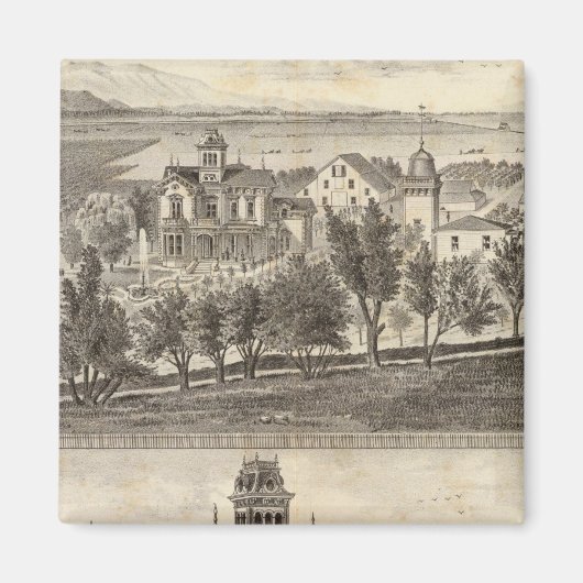 Meek res boerderij magneet (Voorkant)