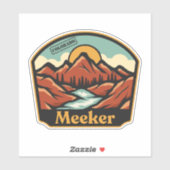 Meeker, Colorado Sticker (Vel)
