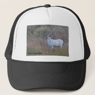 Meeker's White Deer 1 Trucker Pet