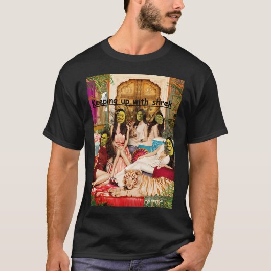 meekomen met shrek t-shirt (Voorkant)