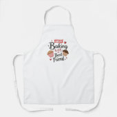 meel bont plezier schort (Voorkant)