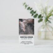 meel | Chef Rolling Dough Visitekaartje (Staand voorkant)