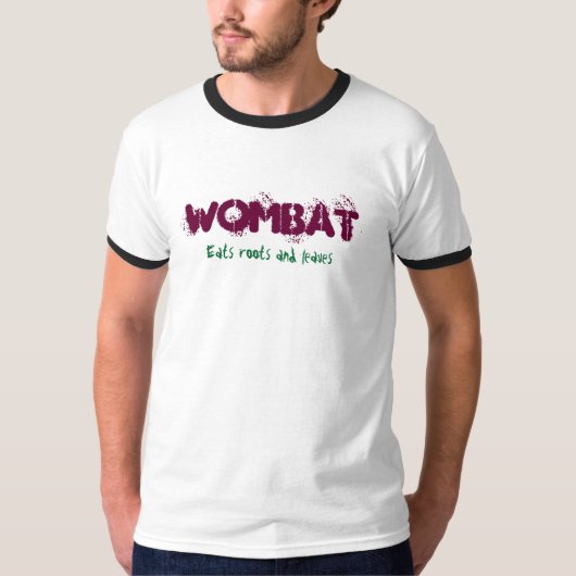 Meel, haaswortelen en bladeren t-shirt (Voorkant)