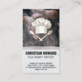 meel | Pet en gereedschap op de Logo Visitekaartje (Voorkant)