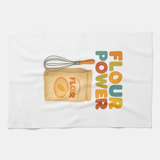 Meel Power Keuken Handdoek (Horizontaal)