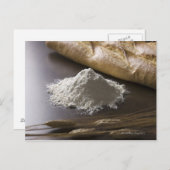 Meel, tarwe en brood briefkaart (Voorkant / Achterkant)