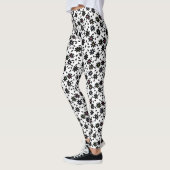 Meelzak Geïnspireerde zwart-witte Leggings (Links)