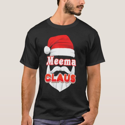 Meema Claus kerstkerstkerstkerstkerstkerstkerstfee T-shirt (Voorkant)