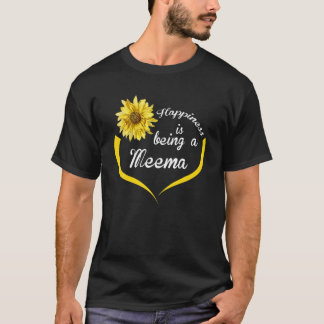 Meema Gift: Geluk is een meema T-shirt