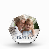 Meema | Grandma Script Overlay Fotoblokken (Voorkant)