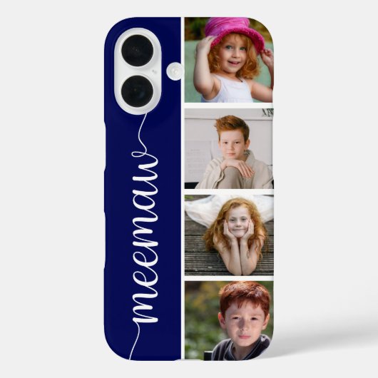 Meemaw 4 foto Case-Mate iPhone case (Achterkant)