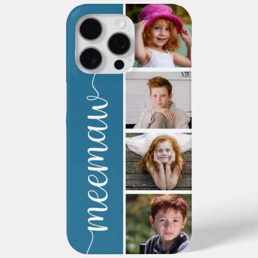 Meemaw 4 foto Case-Mate iPhone case (Achterkant)