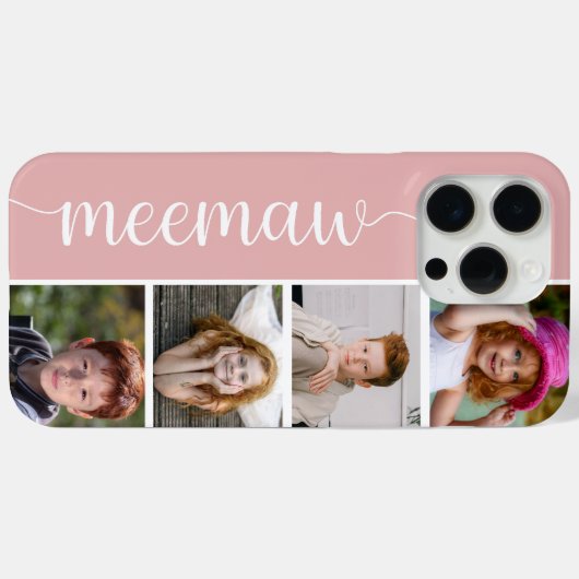 Meemaw 4 foto Case-Mate iPhone case (Achterkant (horizontaal))
