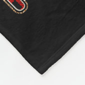 Meemaw Christmas Tree Xmas Buffalo Plaid Red White Fleece Deken (Hoek)