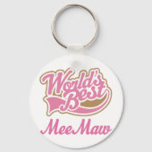 Meemaw Gift Pink Sleutelhanger (Voorkant)