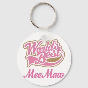 Meemaw Gift Pink Sleutelhanger