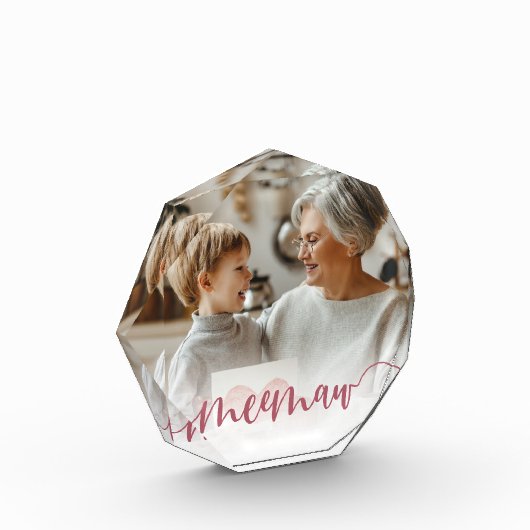 Meemaw | Grandma Script Overlay Fotoblokken (Links)