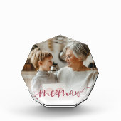 Meemaw | Grandma Script Overlay Fotoblokken (Voorkant)