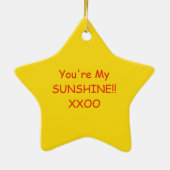 MeeMaw-kerstcadeau-versiering Keramisch Ornament (Achterkant)