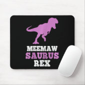 Meemaw-saurus Rex Dino Dinosaur Meemawsaurus Funny Muismat (Met muis)